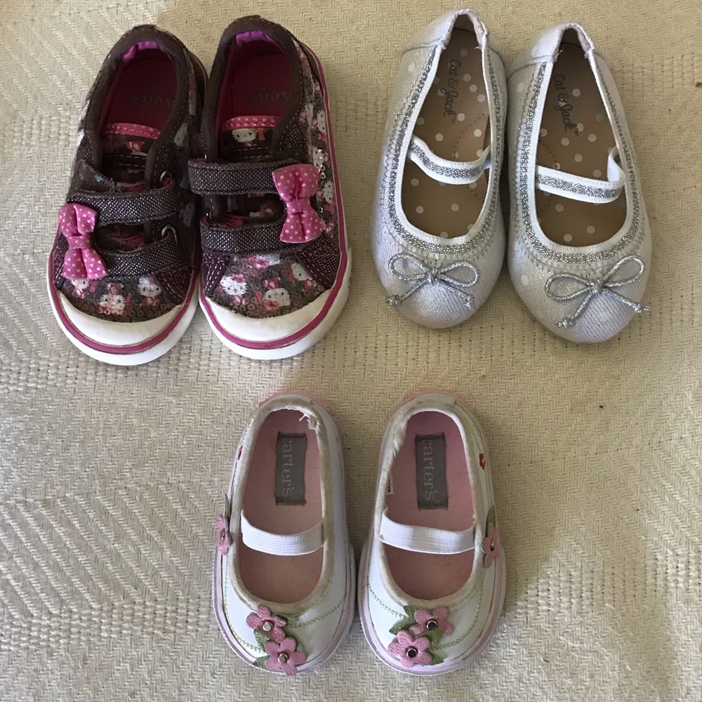 Baby & Toddler shoe lot Carters Keds Cat & Jack